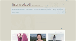 Desktop Screenshot of lisawolcott.com